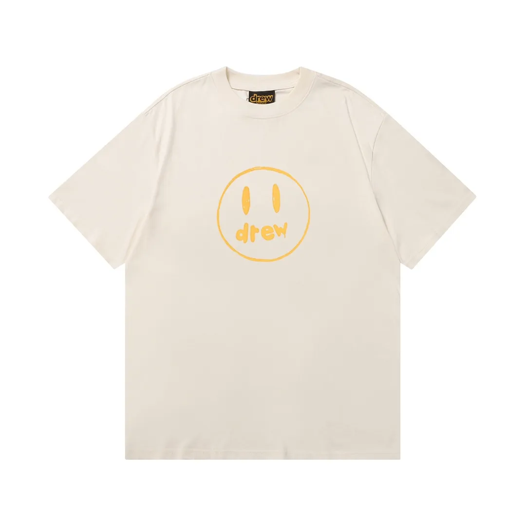 D 010 9 2023SS Same Style drew T g , ！ Quality！！ ， Quality！！ ， ！！ ， ， ， ， ， 。 Sizes：S M L XL ：Black White Royal Blue Red Brown White Orange